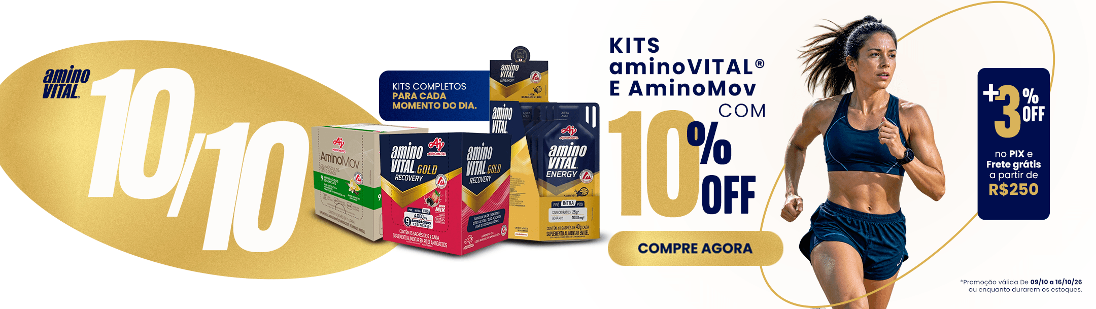 Descontos 10.10 - Banner aminoVITAL